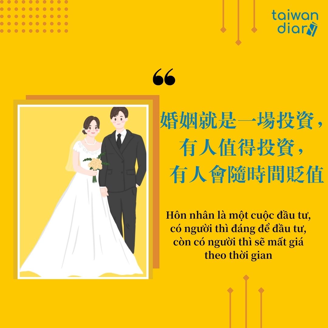 Câu nói tiếng Trung phồn thể chủ đề Hôn nhân
